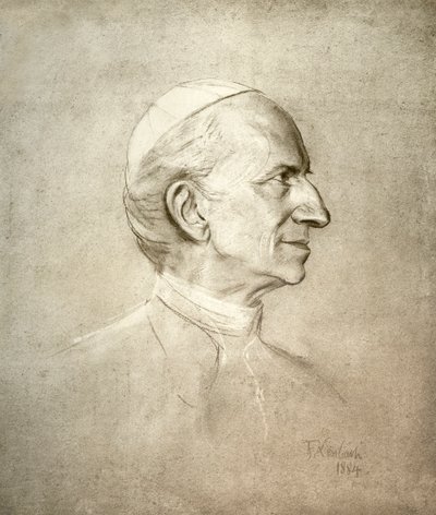 Papst Leo XIII von Franz Seraph von Lenbach